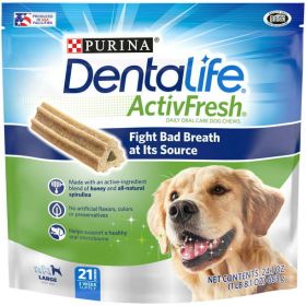 Purina DentaLife Chicken Dental Treats for Dogs, 21 ct