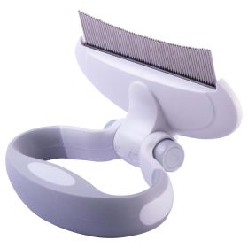 Travel Swivel Curved Pet Grooming Comb