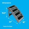 Pet Steps, Foldable,  Pet Get Up & Down - Supports Up To 150lbs