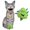 Bud Jr. the Weed Nug 420 Cat Toy