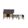 Outdoor Large Wooden Cabin House Dog Kennel