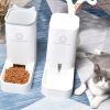 Automatic Pet Feeder and Waterer Set for Cats and Dogs