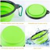 Silicone Collapsible Dog Bowls 4Pcs