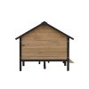 Outdoor Large Wooden Cabin House Dog Kennel