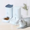 Automatic Pet Feeder and Waterer Set for Cats and Dogs