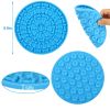 Dog Lick Pad Pet Shower Grooming Slow Feeder Dog Distraction 2pcs