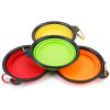 Silicone Collapsible Dog Bowls 4Pcs