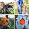 Silicone Collapsible Dog Bowls 4Pcs