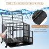 Foldable Heavy-Duty Metal Cage Lockable Wheels