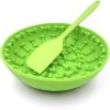 Silicone pet bowl anti-choking pet slow food bowl