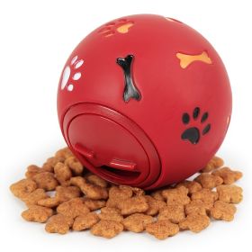 Food Dispensing Dog Toys; Slow Feeder Dog Puzzle (Color: Blue)