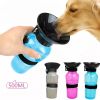 Plastic Dog & Cat Water Bottle Mug 500ml For Travel