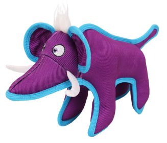 Chew Reinforce Stitched Water Resistant Tugging Toy (Color: Purple)