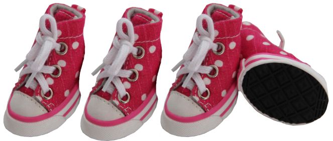 Extreme-Skater  Casual Grip Pet Sneaker Shoes - Set Of 4 (size: large)