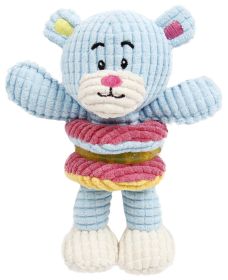 'Hugga-Bear' Squeaking Rubber Teething Newborn Toy (Color: Light Blue)