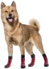 Anti-Slip Socks; Paw Protectors with Reflective Straps ; 4pcs