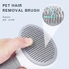 Stainless Steel Needle Comb Dog And Cat Hair Removal