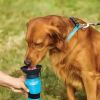 Plastic Dog & Cat Water Bottle Mug 500ml For Travel