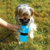 Plastic Dog & Cat Water Bottle Mug 500ml For Travel