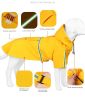 Cloak Type Reflective Strip Pet Hooded Raincoat Windproof