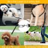 Pet Dog Seat Belt Leash Adjustable 2Pcs