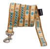 Embroidered  Pet Dog Leash And Harness