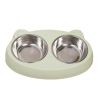 Double Dog Stainless Steel Bowls