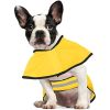 Reflective Dog Raincoat Hooded Slicker Poncho S to X-L