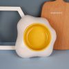 Egg-shaped Bowl Drinking Water Single Bowl Double Bowl