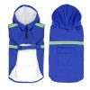 Cloak Type Reflective Strip Pet Hooded Raincoat Windproof