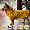 Cloak Type Reflective Strip Pet Hooded Raincoat Windproof