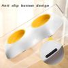 Egg-shaped Bowl Drinking Water Single Bowl Double Bowl