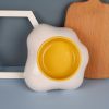 Egg-shaped Bowl Drinking Water Single Bowl Double Bowl