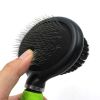 Pet Life Flex Series 2-in-1 Dual-Sided Grooming Pet Brush