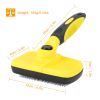 Self Cleaning Slicker Brush Pets Grooming Shedding Tools