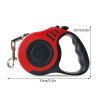 For Dog & Cat; Retractable Dog Leash Automatic Telescopic