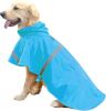 Dog Raincoats Large with Reflective Strip Hoodie