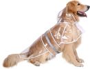 Reflective Dog Raincoat Hooded Slicker Poncho S to X-L