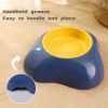 Egg-shaped Bowl Drinking Water Single Bowl Double Bowl